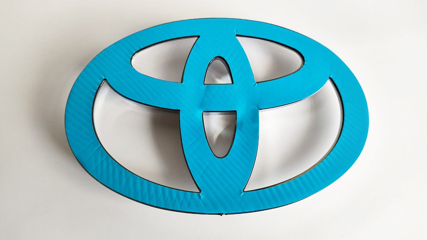Emblema Cromado Toyota de Parrilla y Maletero